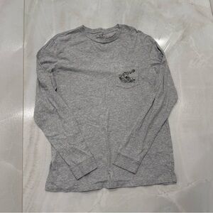 Vineyard Vines Men’s Grey Long Sleeve Tee